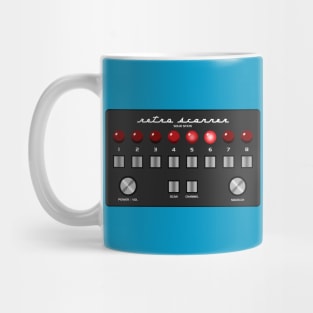 Retro Police Scanner Mug